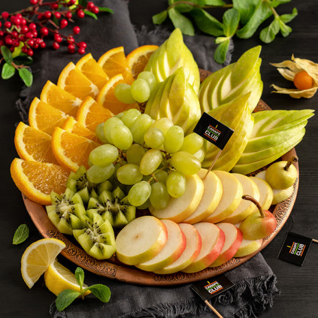 Фруктовая тарелка подарочная