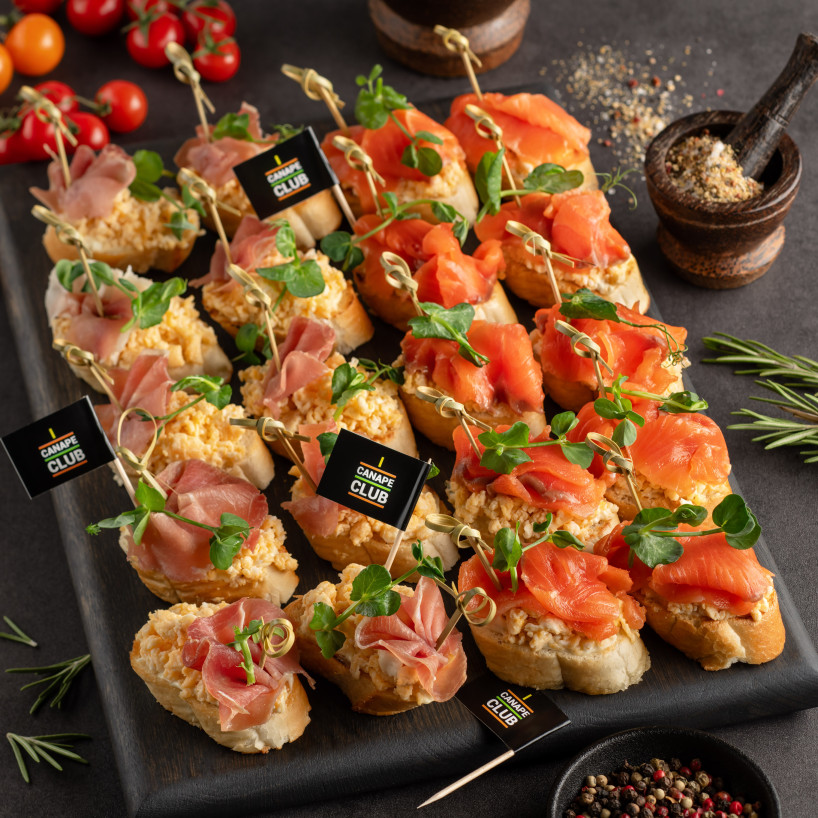 Сет брускетт к завтраку